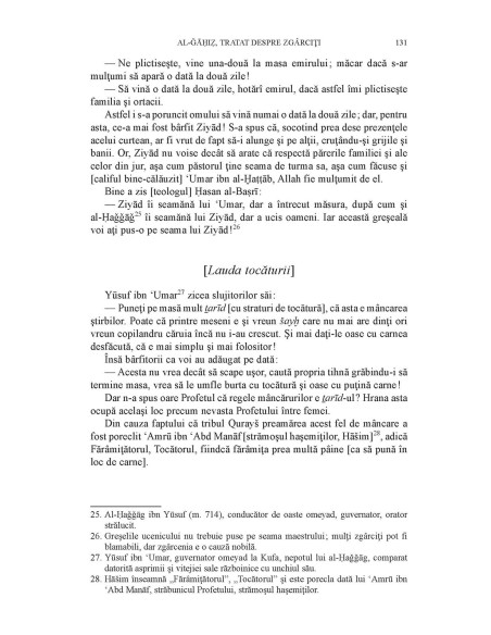 Umor şi satiră în literatura arabă clasică. al-Ğāḥiẓ, al-Hamaḏānī, al-Ḥarīrī. Antologie