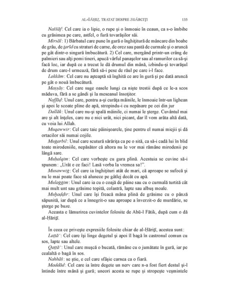 Umor şi satiră în literatura arabă clasică. al-Ğāḥiẓ, al-Hamaḏānī, al-Ḥarīrī. Antologie