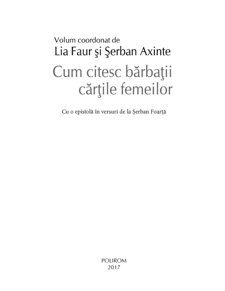 Cum citesc bărbaţii cărţile femeilor