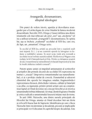 Cinci feţe ale modernităţii....