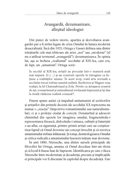 Cinci feţe ale modernităţii. Modernism, avangardă, decadenţă, kitsch, postmodernism