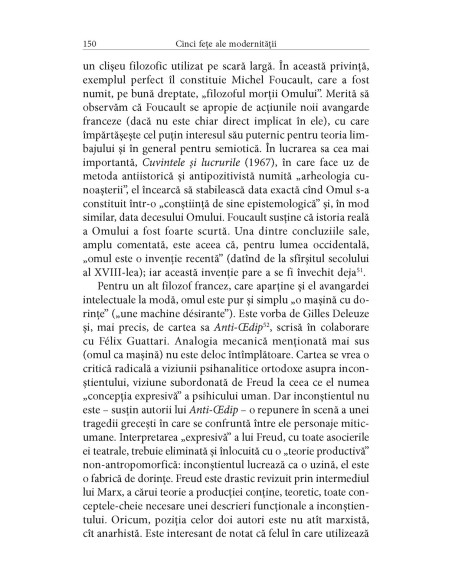 Cinci feţe ale modernităţii. Modernism, avangardă, decadenţă, kitsch, postmodernism