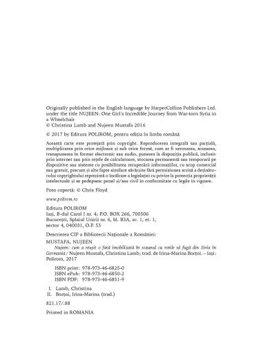 Nujeen. Cum a reuşit o fată...