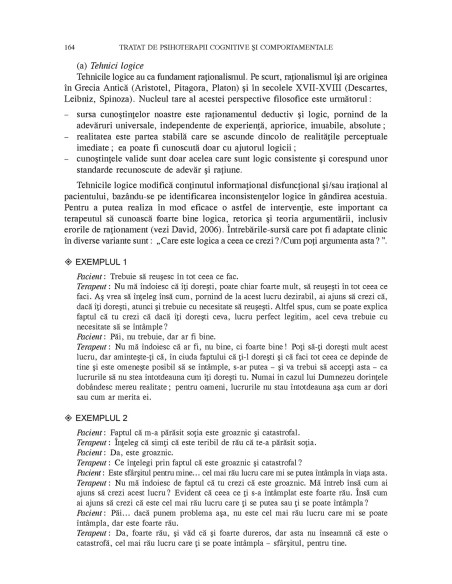 Tratat de psihoterapii cognitive şi comportamentale