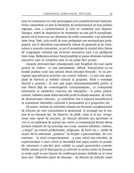 Educaţia. Reîntemeieri, dinamici, prefigurări