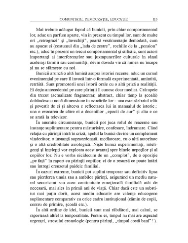 Educaţia. Reîntemeieri, dinamici,...