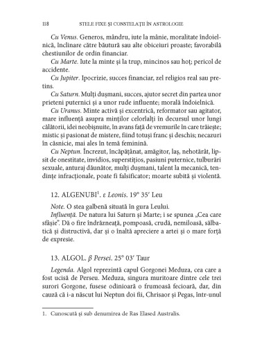 Stele fixe şi constelaţii în astrologie Stele fixe şi constelaţii în astrologie