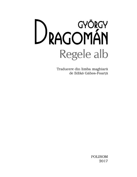 Regele alb