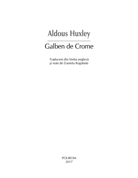 Galben de Crome