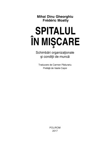 Spitalul în mişcare