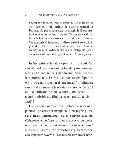 Vestigii de la o altă omenire