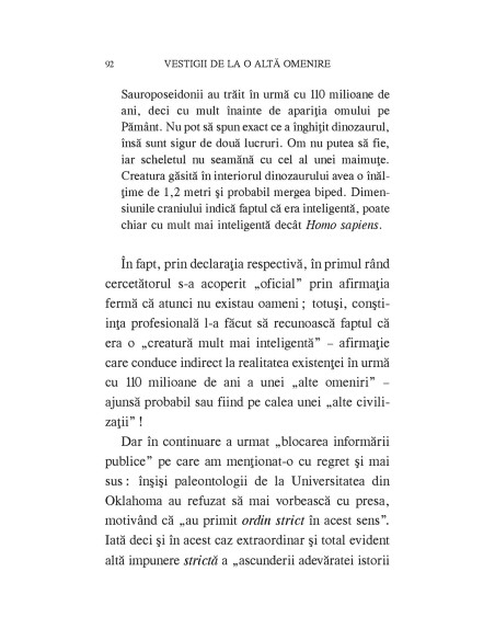 Vestigii de la o altă omenire