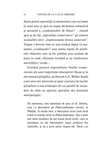 Vestigii de la o altă omenire