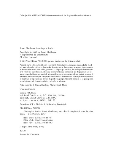 Dimineţi în Jenin Dimineţi în Jenin