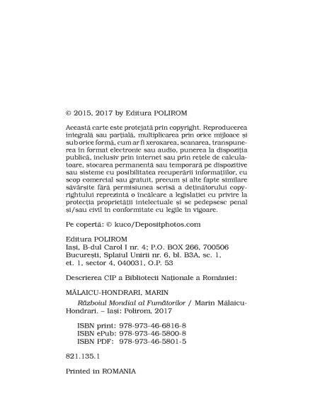 Războiul Mondial al Fumătorilor (ediţie de buzunar)