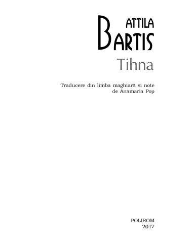 Tihna (ediţie de buzunar) Tihna (ediţie de buzunar)