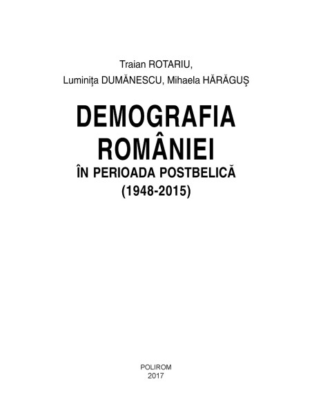 Demografia României în perioada postbelică (1948-2015)
