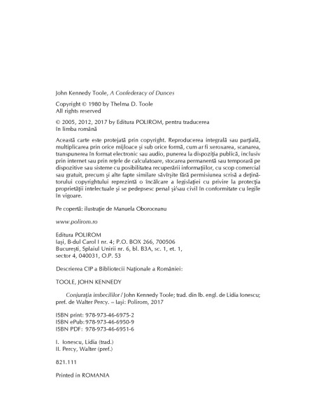 Conjuraţia imbecililor