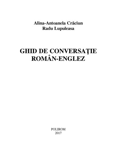 Ghid de conversaţie român-englez... Ghid de conversaţie român-englez...