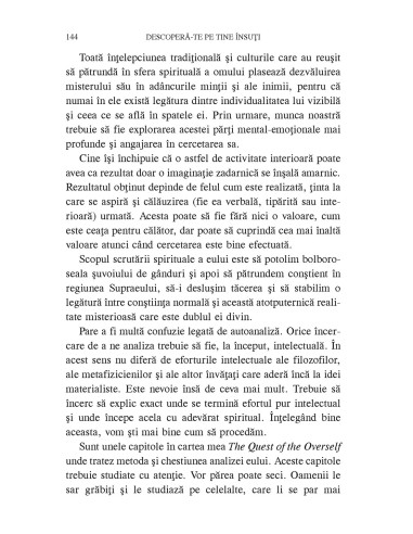 Descoperă-te pe tine însuţi