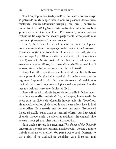 Descoperă-te pe tine însuţi