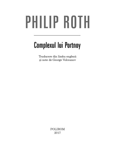 Complexul lui Portnoy