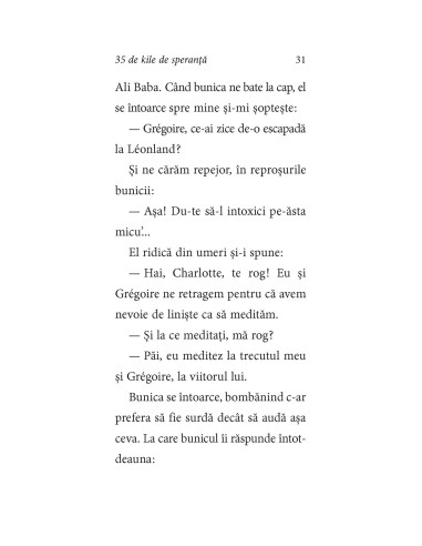 35 de kile de speranţă 35 de kile de speranţă