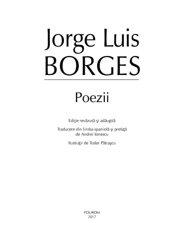 Poezii (ediţia 2017, revăzută şi... Poezii (ediţia 2017, revăzută şi...