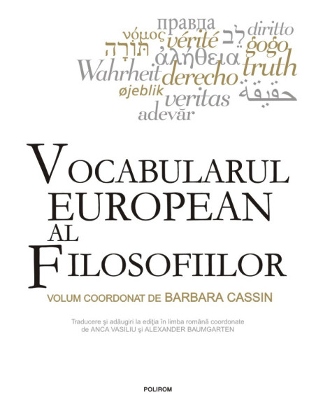 Vocabularul european al filosofiilor