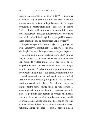 Ce este populismul? Ce este populismul?