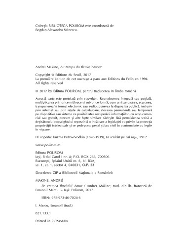 Pe vremea fluviului Amur