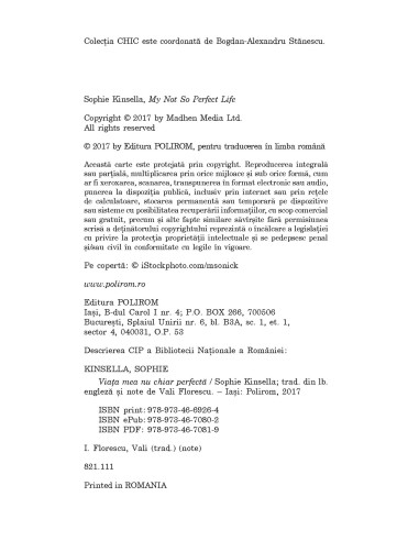 Viaţa mea nu chiar perfectă