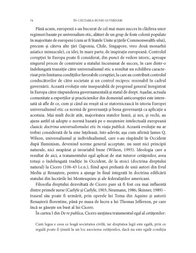 În căutarea bunei guvernări. Cum au...