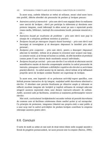 Integrarea curriculară şi dezvoltarea...