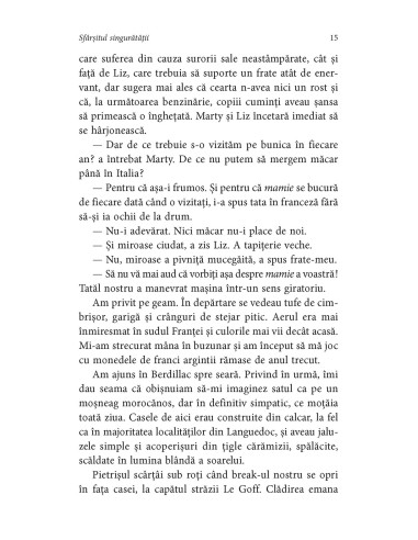 Sfârşitul singurătăţii