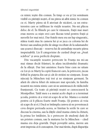 Sfârşitul singurătăţii