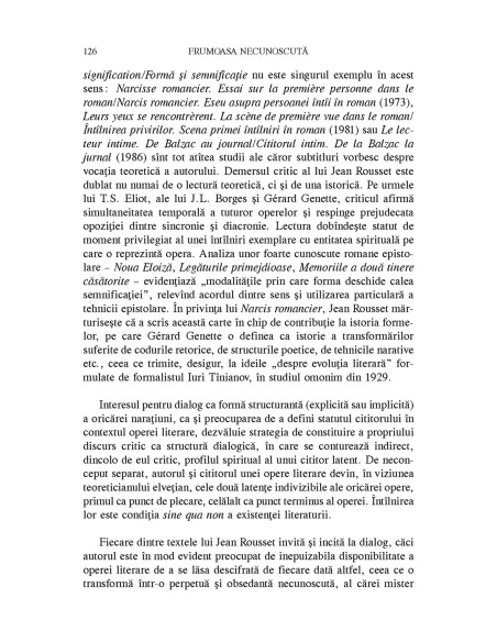 Frumoasa necunoscută. Literatura şi paradoxurile teoriei