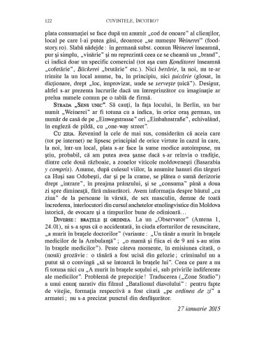 Cuvintele, încotro? Cuvintele, încotro?