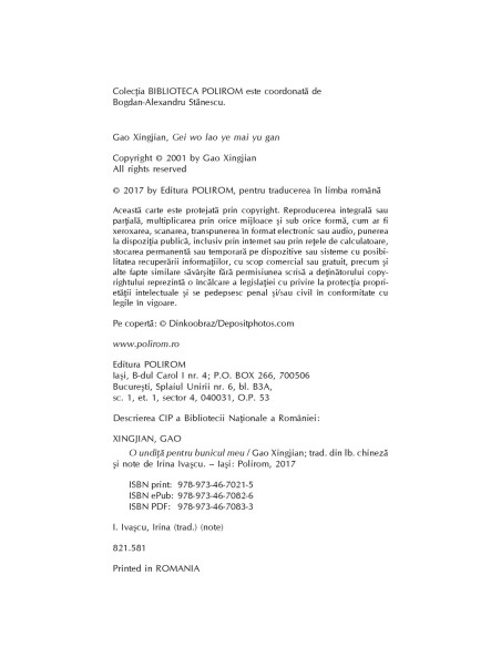 O undiţă pentru bunicul meu