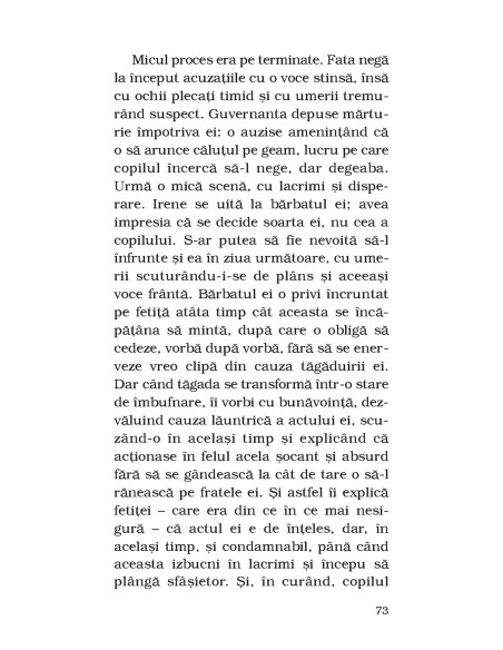 Frica * Scrisoare de la o necunoscută