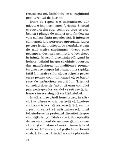 Frica * Scrisoare de la o necunoscută