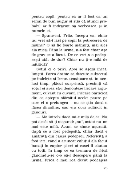 Frica * Scrisoare de la o necunoscută