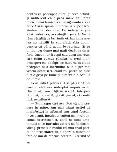 Frica * Scrisoare de la o necunoscută