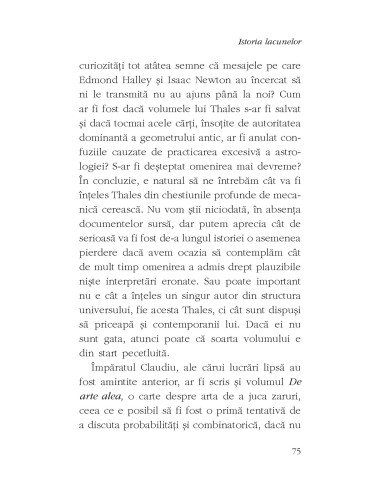 Istoria lacunelor. Despre manuscrise...