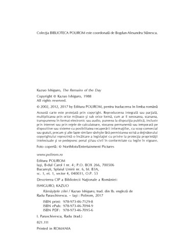 Rămăşiţele zilei