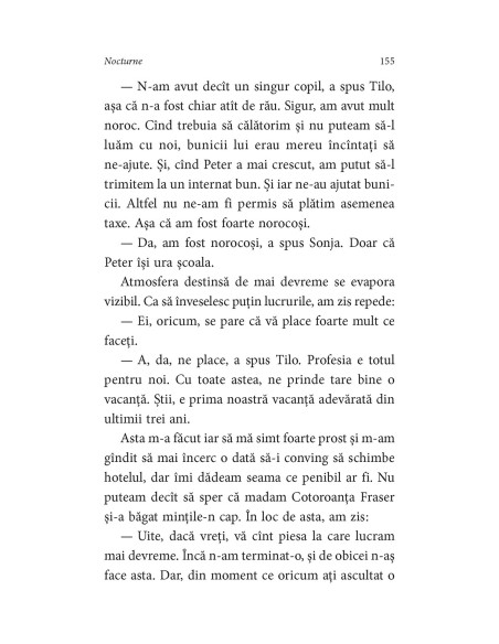 Nocturne. Cinci poveşti despre muzică şi amurg