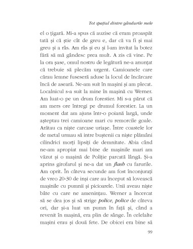 Tot spaţiul dintre gândurile mele Tot spaţiul dintre gândurile mele