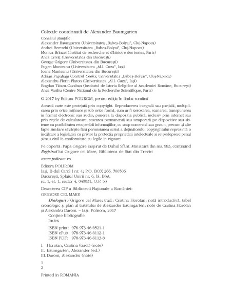 Dialoguri (ediţie bilingvă)