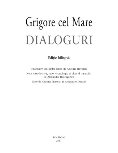 Dialoguri (ediţie bilingvă)
