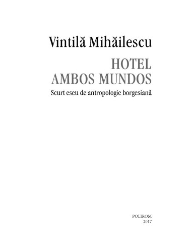Hotel Ambos Mundos
